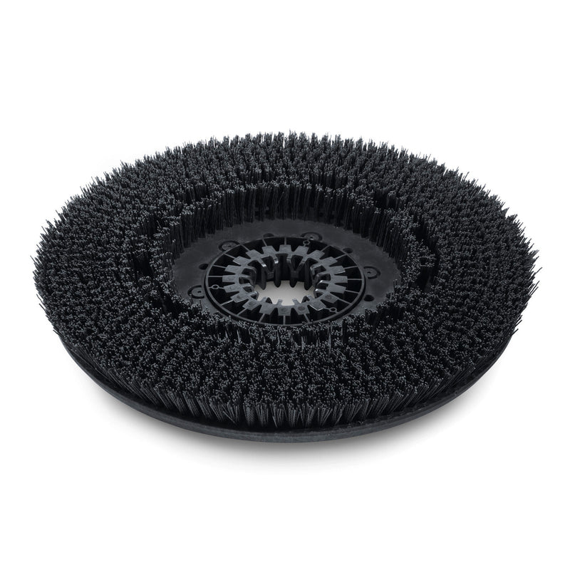 Karcher 4.905-029.0, Disc brush, hard, for stubborn dirt and deep cleaning. Only for hard-wearing surfaces, black