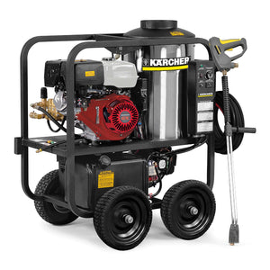 Karcher HDS P/PE Cage Series Pressure Washer, Hot Water, Direct Drive, 7 Year Pump Warranty