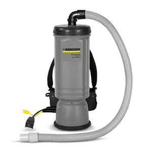 Karcher BV 7/1, Backpack Vacuum, 6QT, 10lbs, With Tools, HEPA, Electric, 1 Year Warranty, 1.014-013.0