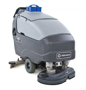Advance SC800, Walk Behind Floor Scrubber, 34", 25 Gallon , Battery, Self Propel, Disk, 3 Year Warranty