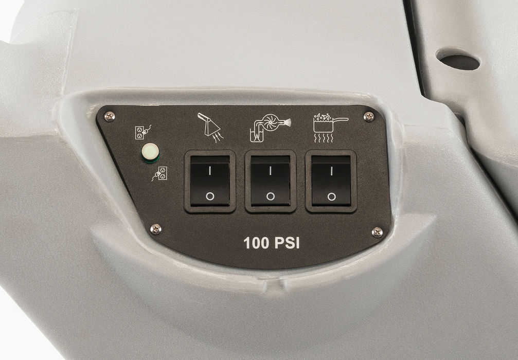 Advance ET610, Carpet Extractor, 12.5 Gallon, 100 PSI, Hot or Cold Water, Single 3 Stage Vac Motor, 3 Year Warranty