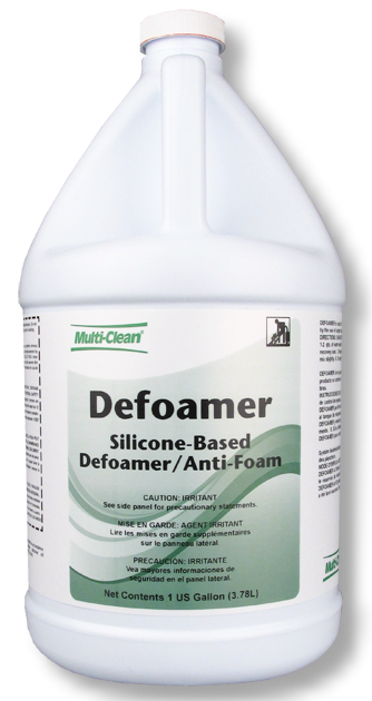 910543, Multi-Clean Defoamer, Silicone Based Defoamer, PH 6-8 , 4 X 1 Gallons