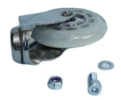 Nilfisk Advance 9098619000, Caster wheel with hardware kit stainless steel