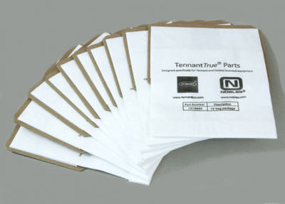 Aftermarket Tennant - Nobles 1210869, Paper vacuum bags (pkg of 10)