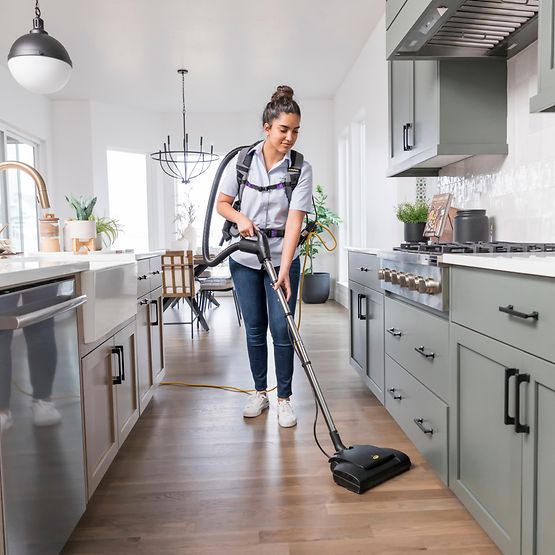 Proteam GoFit 3 PH, Backpack Vacuum, 3QT, Power Nozzle Kit, 11.4lbs, Electric, With Tools, HEPA, 3 Year Warranty, 107770