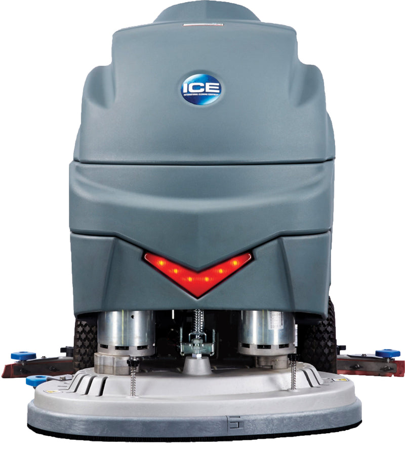 ICE i36BT, Walk Behind Floor Scrubber, 32", 30 Gallon, Battery, Self Propel, Disk, 5 Year Warranty