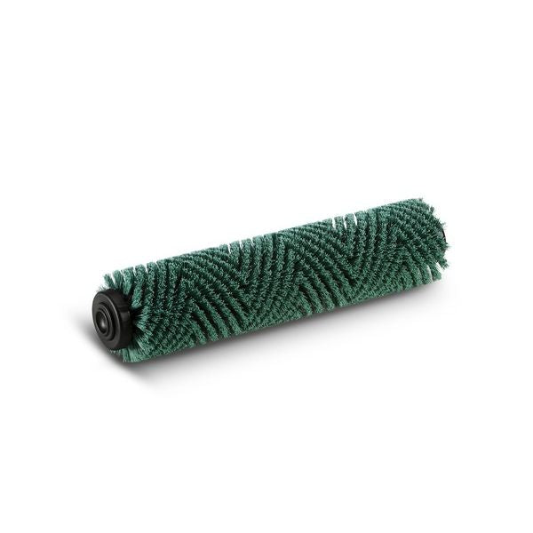 Karcher 4.762-407.0, Cylindrical green brush, stiff bristles for aggressive cleaning on irregular surface floors