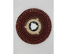 Universal Brush, Floor Buffer, 19", Extreme Grit, 46 Grit, Orange, NP9200 Clutch Plate, PST19 image 1