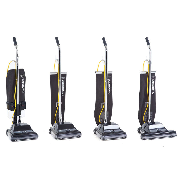Advance ReliaVac, Upright Vacuum, 12" or 16.5", Single Motor, Electric, No Tools, 2 Year Warranty