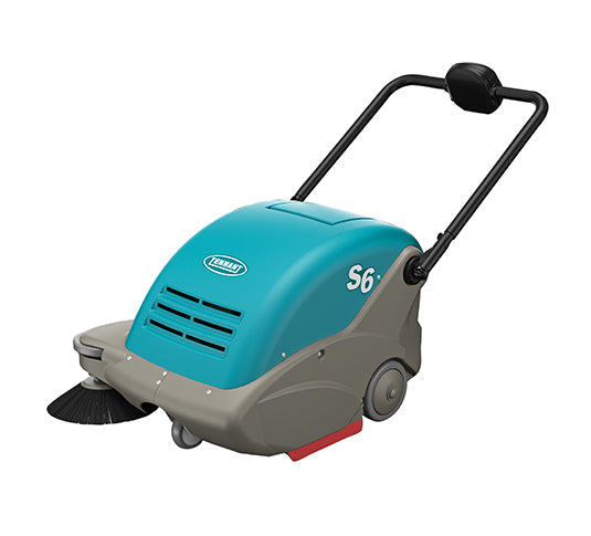 Tennant S6, Floor Sweeper, 26", 9.3 Gallon Hopper, Battery, Manual, 1 Year Warranty, 1251268