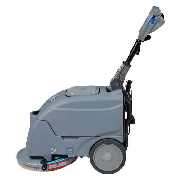 ICE i15B | 15" Walk Behind | Disk | Floor Scrubber | Battery