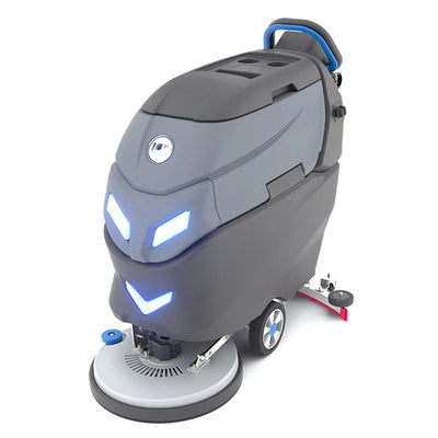 ICE i20YL, Walk Behind Floor Scrubber, 20", 15 Gallon, Pad Assist, Disk, 5/5/3 and Lifetime Lithium Battery Warranty