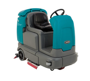 Rental, 32" Rider Floor Sweeper Scrubber, Cylindrical, (Arkansas Only) | Tennant T12