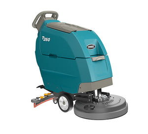 Tennant T260, Walk Behind Floor Scrubber,  20", 10.5 Gallon, Pad-Assist, Battery, 3 Year Warranty, SCN8000100E11
