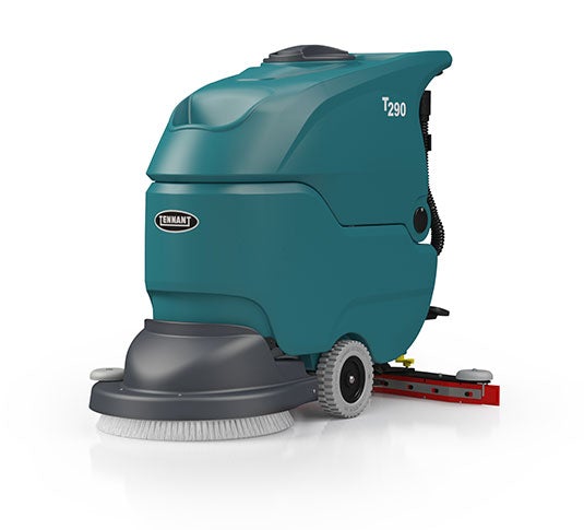 Tennant T290 | 20" Walk Behind Disk Floor Scrubber, Battery, Self Propel