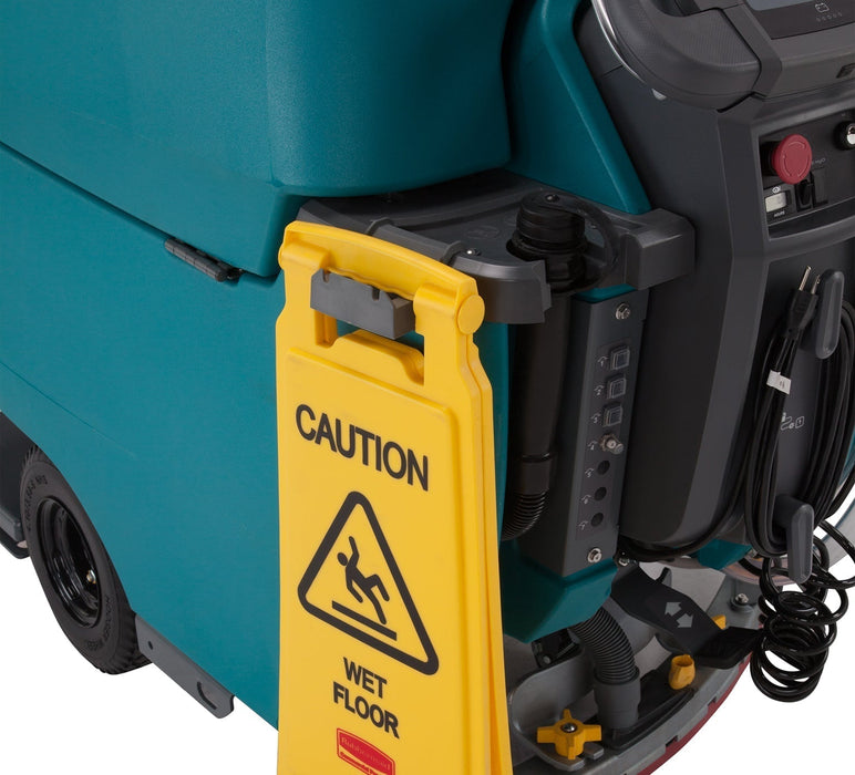 Tennant T600e, Floor Sweeper-Scrubber, 28", 32 Gallon, Battery, Self Propel, Cylindrical, 3 Year Warranty