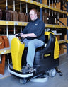 Tornado® BR 28/27, Rider Floor Sweeper-Scrubber, 28", 27 Gallon, Ride On, Battery, Cylindrical, 4 Year Warranty image 4