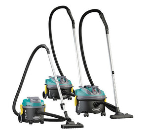 Tennant V-CAN-10 / V-CAN-12 / V-CAN-16,  Canister Vacuum,  2.6, 3.2, 4.2 Gallon,  Electric, With Tools, With or Without HEPA, 1 Year Warranty