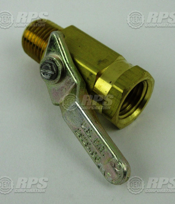 FactoryCat/Tomcat 170-4158, Valve, Ball, Two-Way, Brass