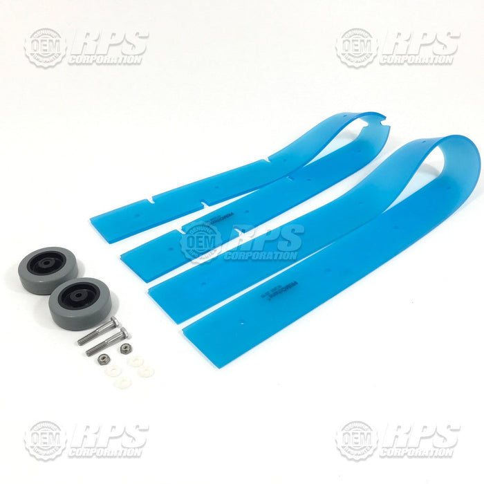 FactoryCat/Tomcat 25-770U, Squeegee Rebuild Kit, Urethane Clear,Fits 35"