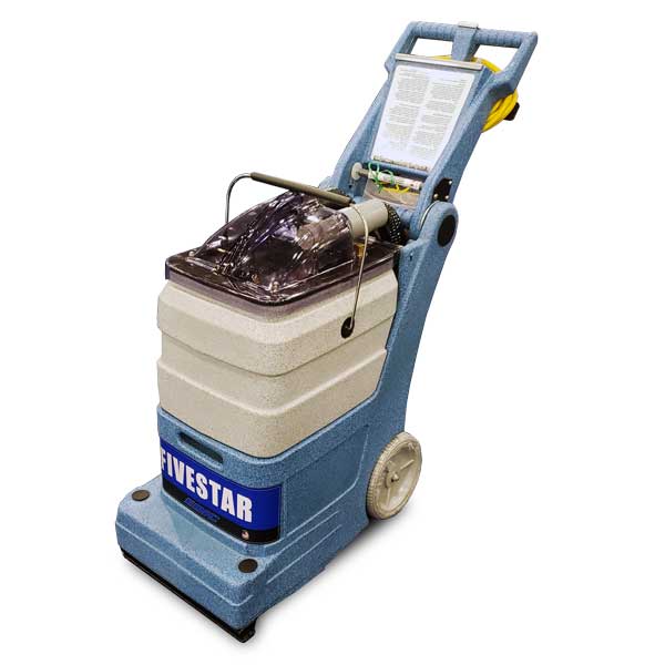 EDIC Fivestar 411TR, Carpet Extractor, 3 Gallon, 12", Self Contained, Pull Back