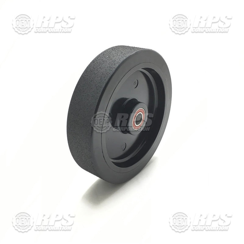 FactoryCat/Tomcat 600-6185, Wheel Assembly,Rear,Poly,2.7 W Black Poly, 65 Sh Double Bearing