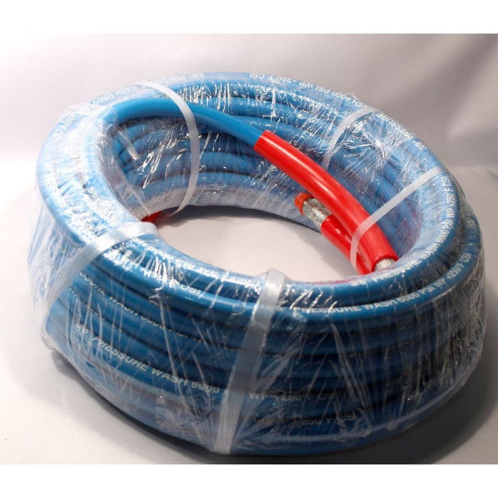 A+, Hose, Blue, Tuff-Flex, 3/8" X 75', 1 Wire, Up to 4000PSI, 8.921-151.0