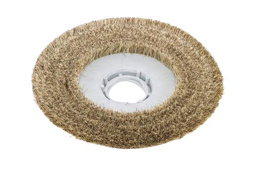 20 Inch disc union mix scrub brush. Fits Clarke RA40, Kent Razor 20/20T and Nilfisk Advance Convertamax 20, SC450, SC500, SC2000 (replaces 56325508)  Fits Nilfisk Advance L08837027 Union Mix Brush (alt # l08837027)