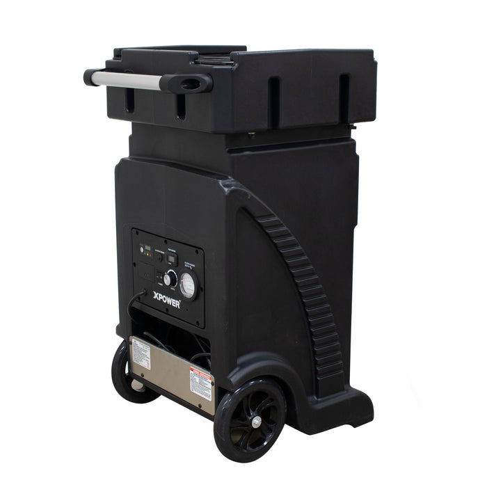 XPOWER AP-1500D, Air Scrubber, HEPA, 700 CFM, DC Motor, 45.9lbs, 4-Stage, 1.5AMPs, Air Quality Indicator