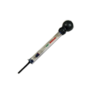 Battery Testing Glass Hydrometer For Floor Machines