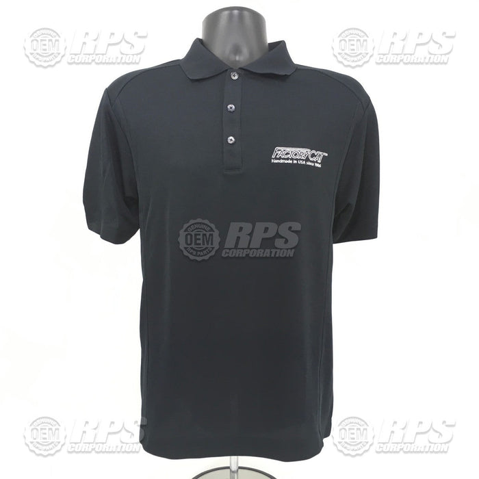 FactoryCat/Tomcat FC-NIKEPOLO5XL, Factory Cat Polo 5XL Black Male