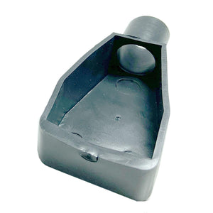 1/0-2/0 Gauge Straight Black Battery Boot