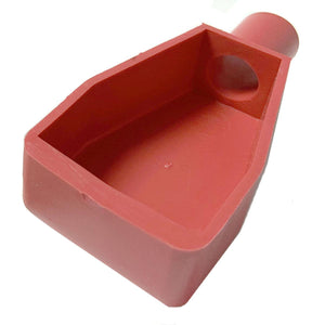 1/0-2/0 Gauge Straight Red Battery Boot