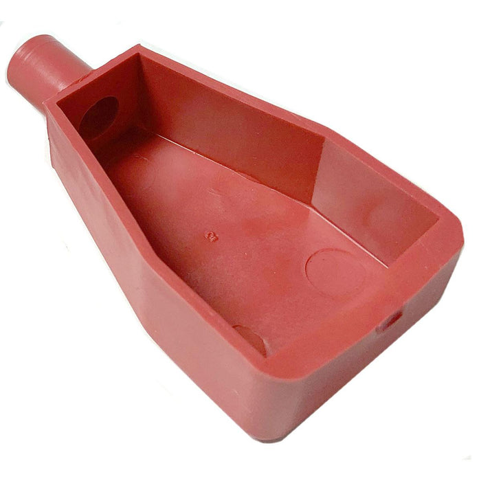 4-6 Gauge Straight Red Battery Boot