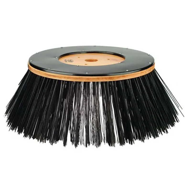 Cylindrical Brush 23In Wire Side Broom