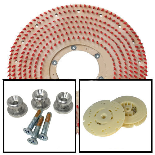 Pad-Lok 15" Pad Driver .5" Trim, Plastic, Includes L-800 Lugs And Center-Lok 3 Pad Holder