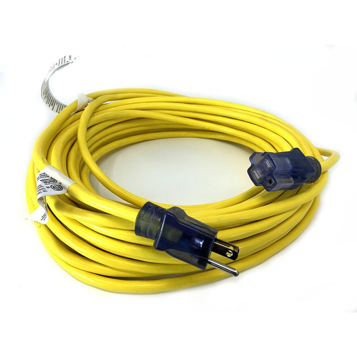 75 Ft., 14/3 Sjtw, 300 Volt Extension Cord, Yellow