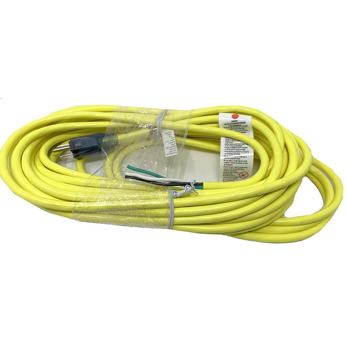 50 Ft., 14/3 Sjtw, 300 Volt Power Cord, Yellow