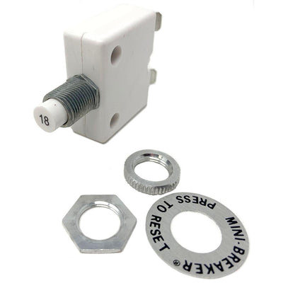 Circuit Breaker 18A, 250Vac/50Vdc Type 1 (Blade-Term)