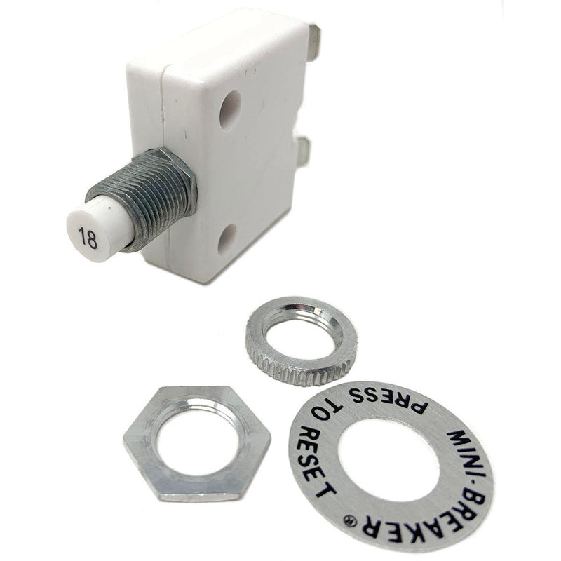 Circuit Breaker 18A, 250Vac/50Vdc Type 1 (Blade-Term)