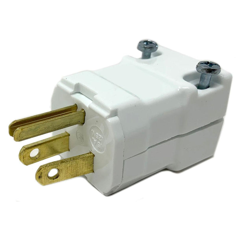 Plug 3 Prong Hospital Grade Male 15A/125V