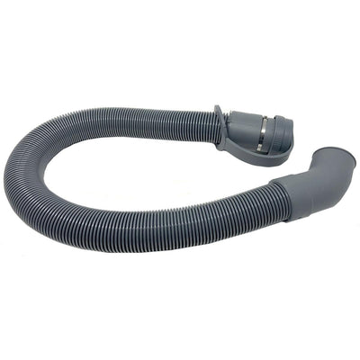Drain Hose Assembly 1.5 X 25, Gray, Poly Urethane, Includes Drain Cap With Hanging Strap