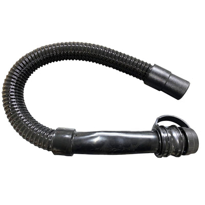 Drain Hose Assembly 1.5 X 36 Molded Hose, Black, Includes Drain Cap With Hanging Strap