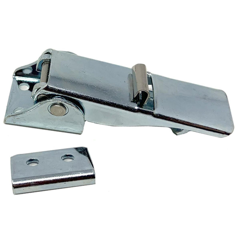 Latch Metal With Secondary Catch And Keeper