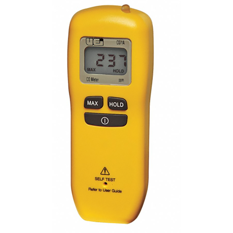 Propane Carbon Monoxide Detector, Uei Model Co71A