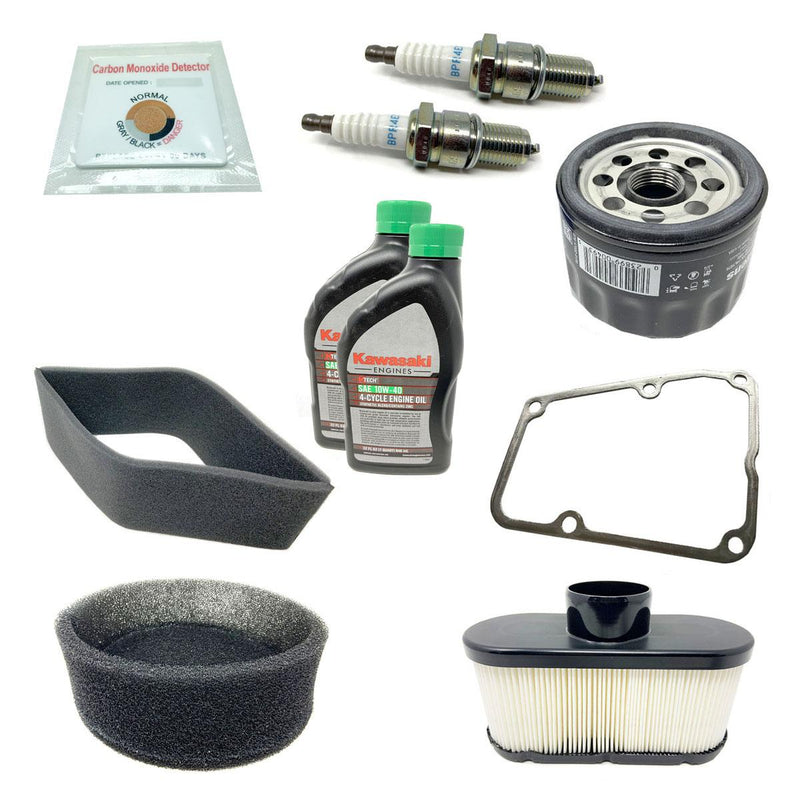 Propane Kawasaki 18Hp Maintenance Kit, Fits Pioneer Pe420Bu (Includes Oil)