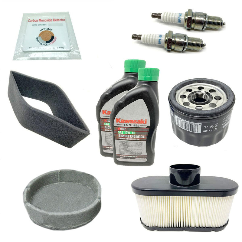 Propane Kawasaki 18Hp Maintenance Kit, Fits Pioneer Pe400Bu (Includes Oil)