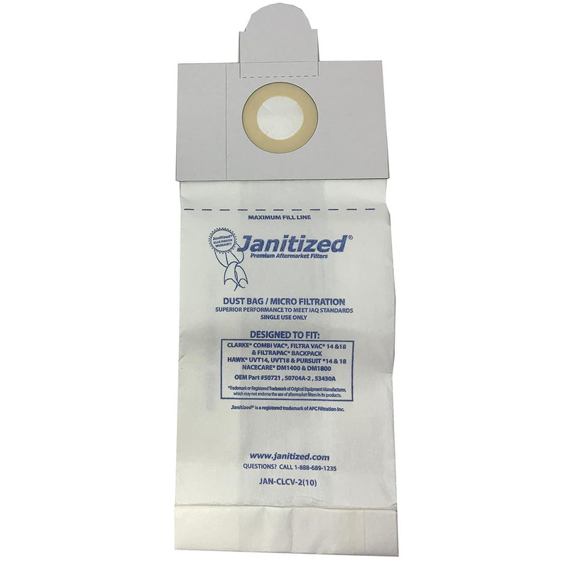 Replacement Vacuum Bags, Dust Bag, Micro Filtration (10 Pack)