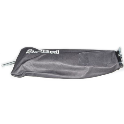 Replacement Commercial Vacuum Bag Cloth With Zipper, Black