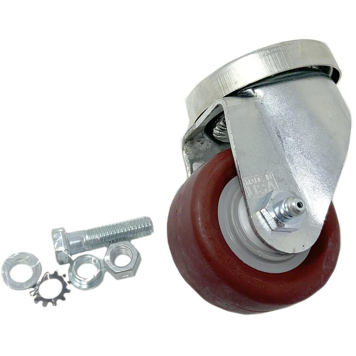 Wheel Swivel Caster Assembly 2.5In X 1.25In With Hardware